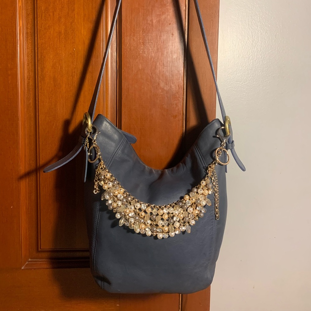 Coach Vintage Blue Monterey Hobo Bag